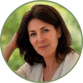 VH rond groene achtergrond